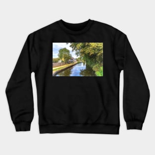 Aldermaston Wharf on the Kennet and Avon Crewneck Sweatshirt